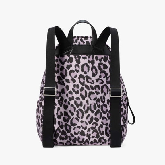 NWT Kate Spade Chelsea Spotted Leopard Medium Backpack - Picture 3 of 4